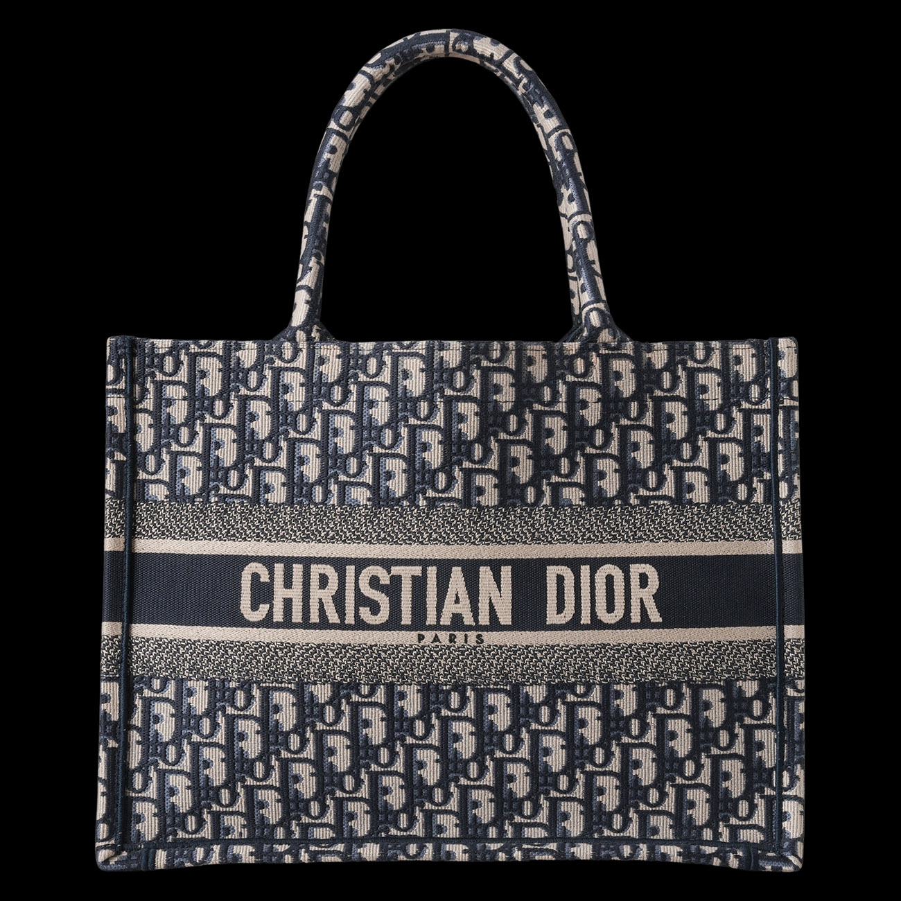 CHRISTIAN DIOR(USED)디올 오블리크 북토트 36 & 트윌리